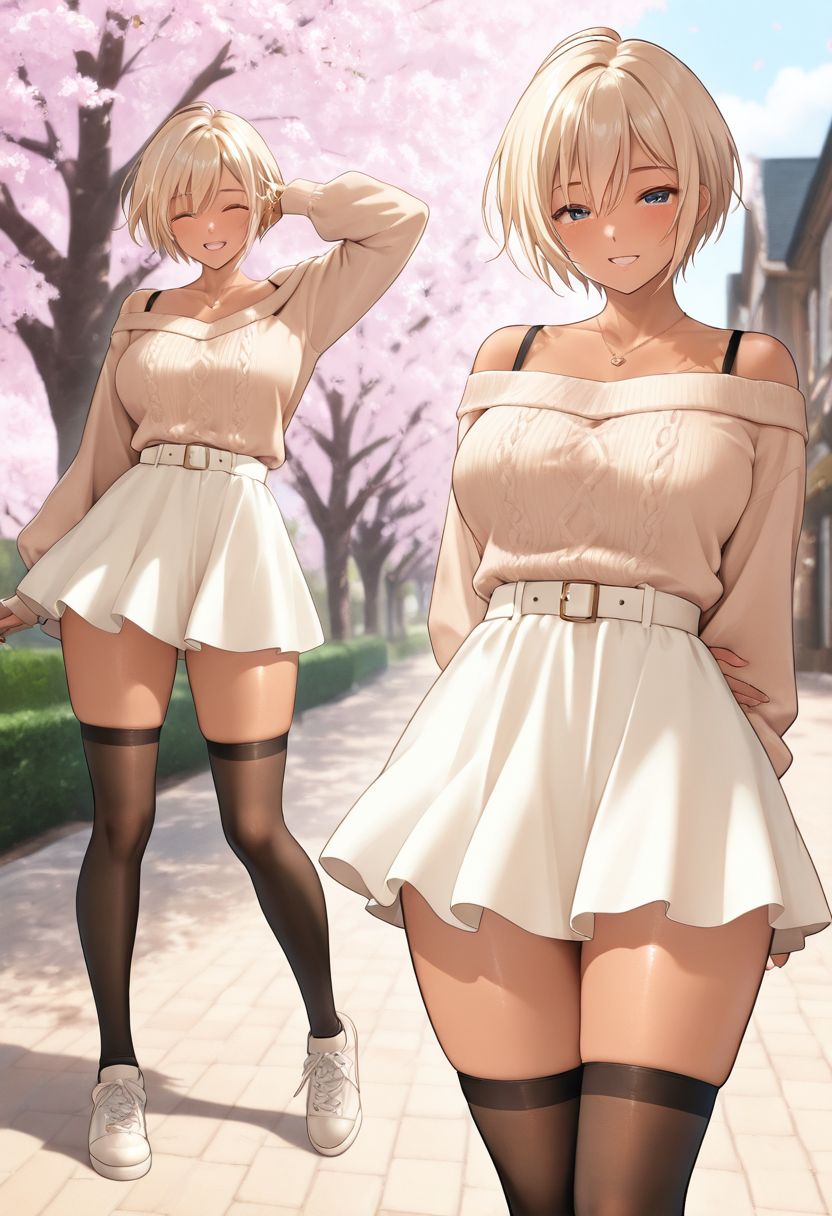 春色コーデ