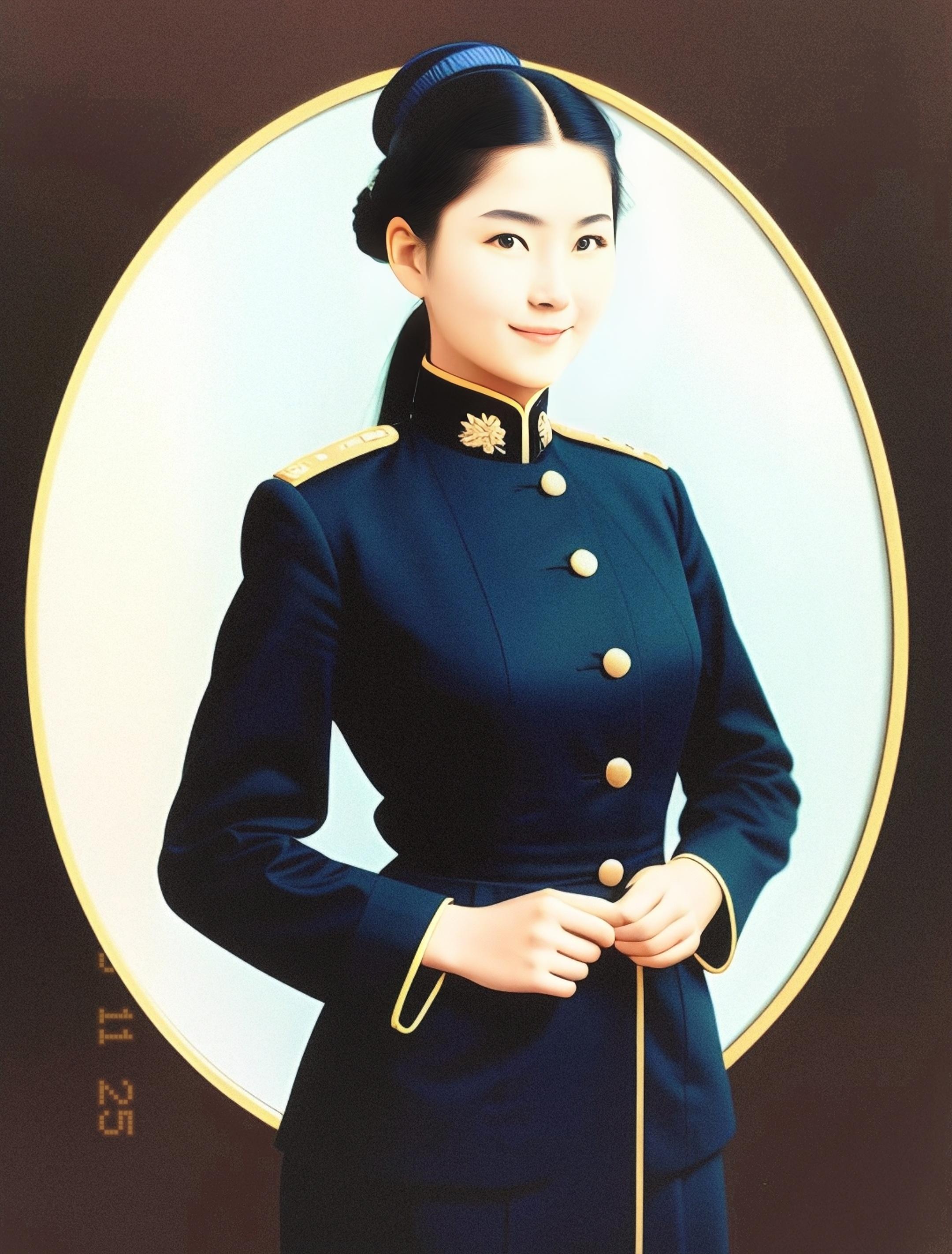 北葎山家　御息女　近影