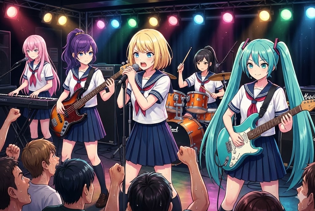 ガールズバンド