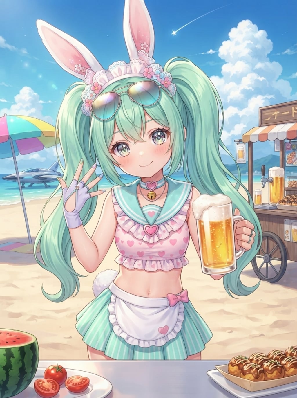 ウサミミビール