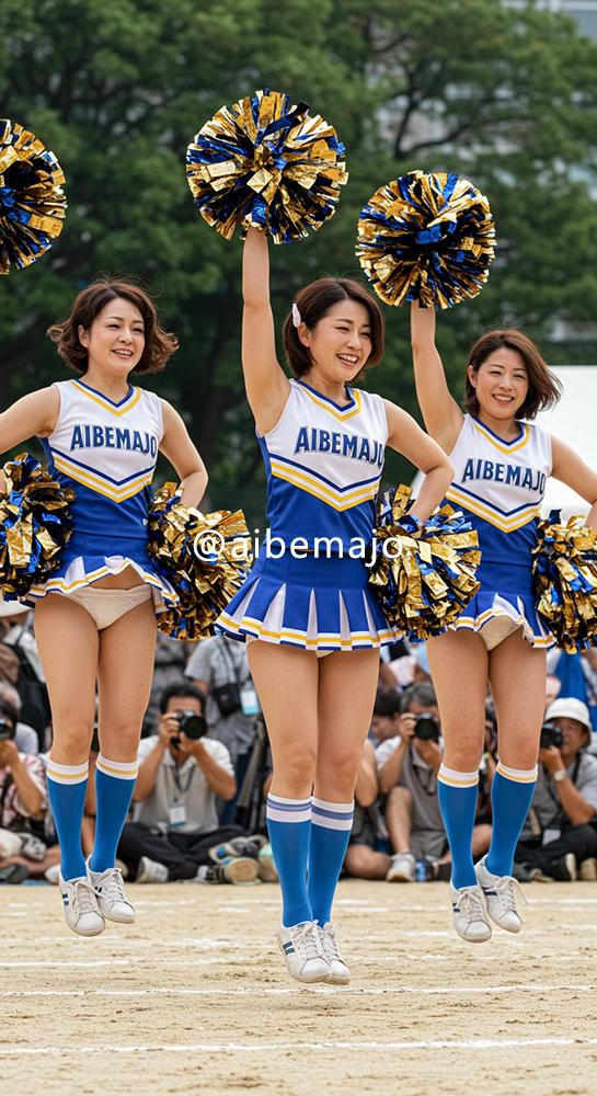美魔女チア軍団