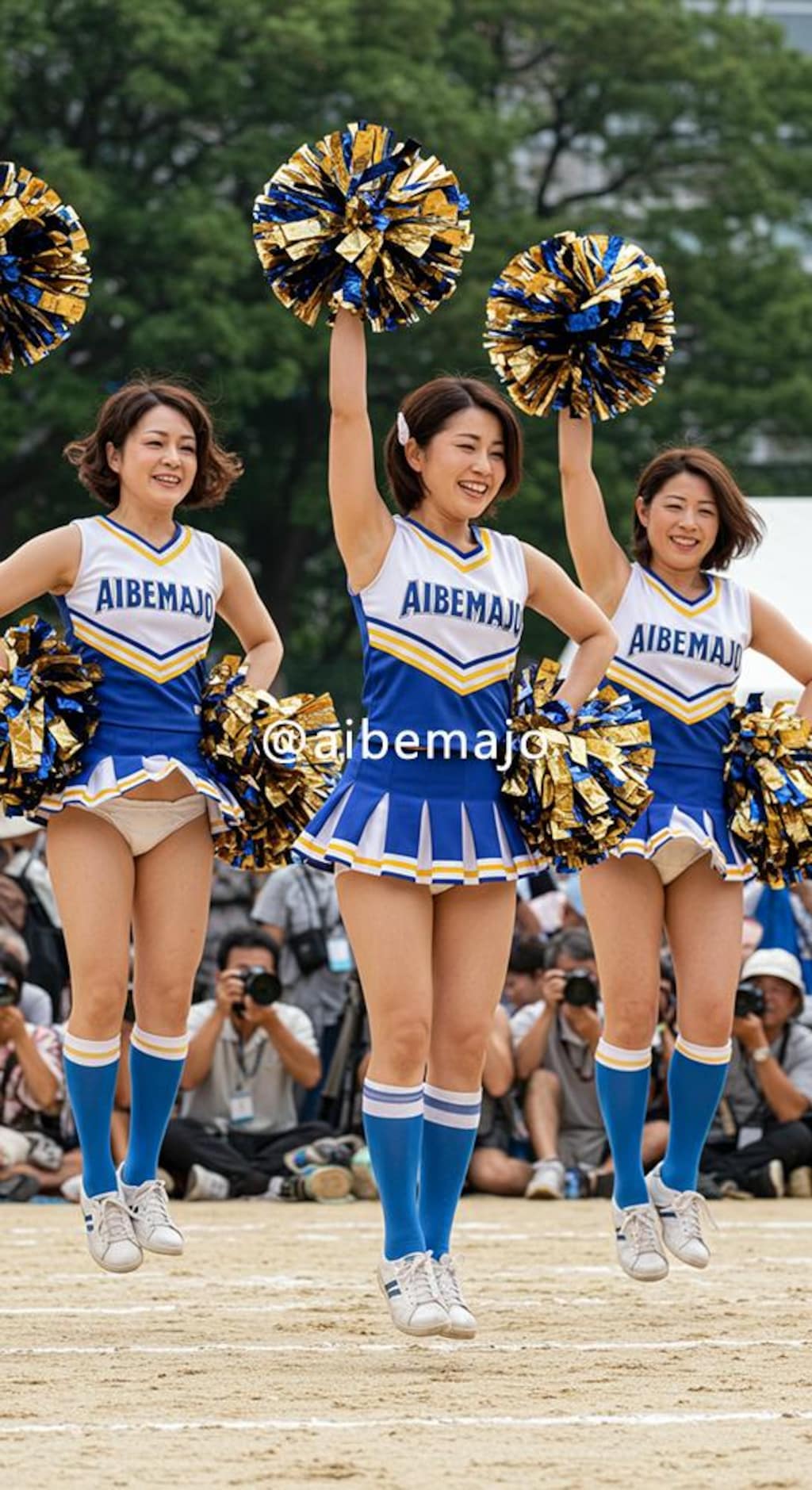 美魔女チア軍団