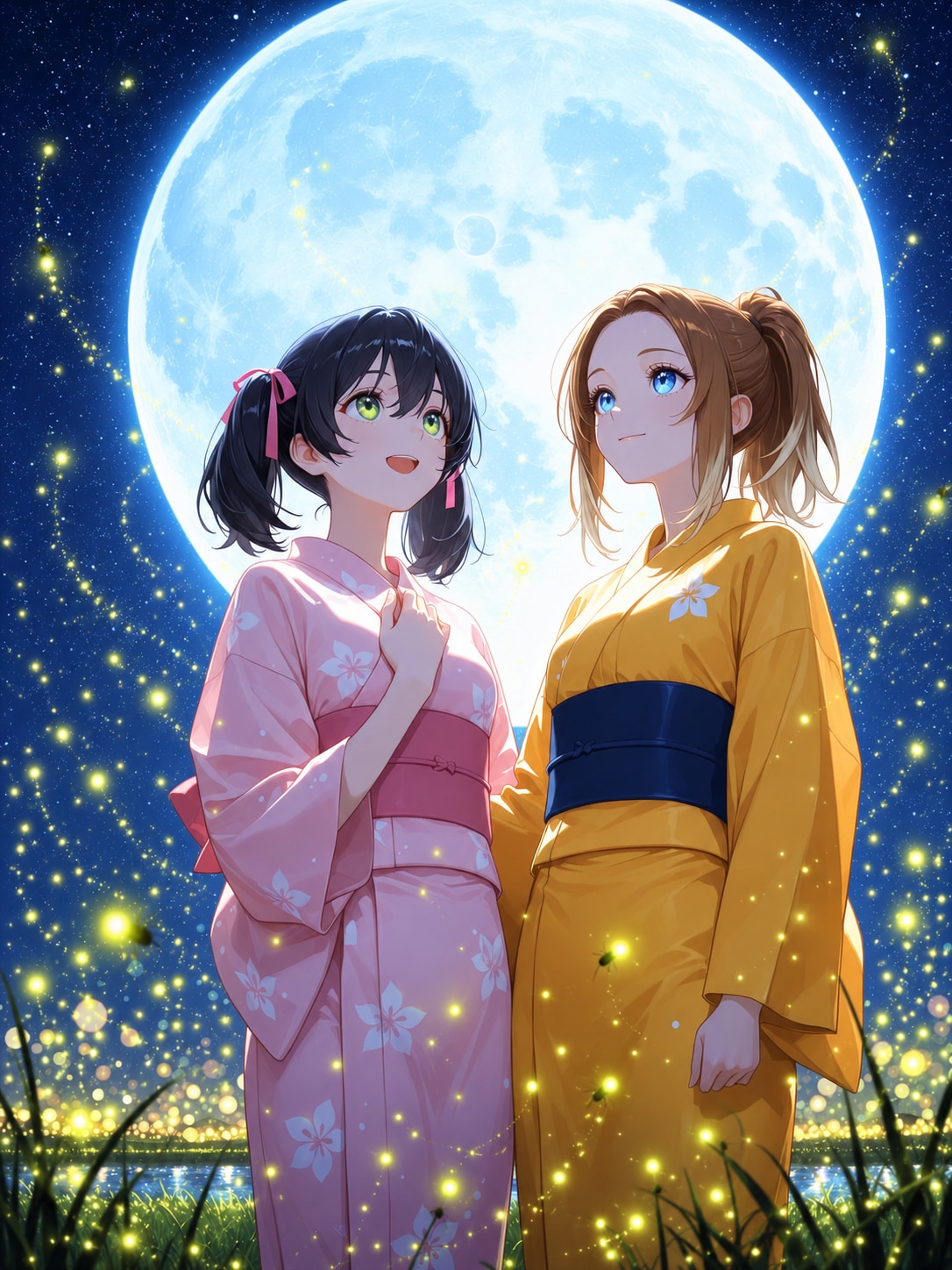 2人で見上げる空