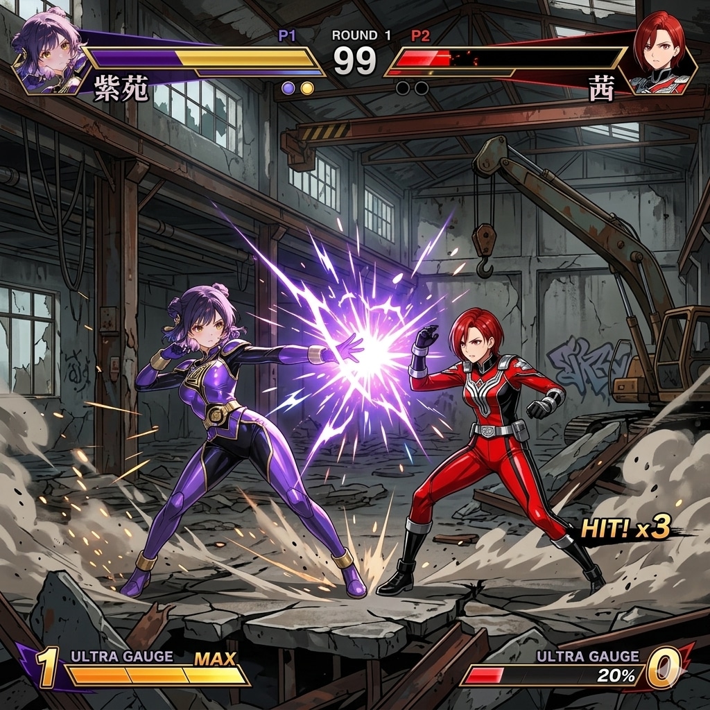 戦隊ヒロインバトル