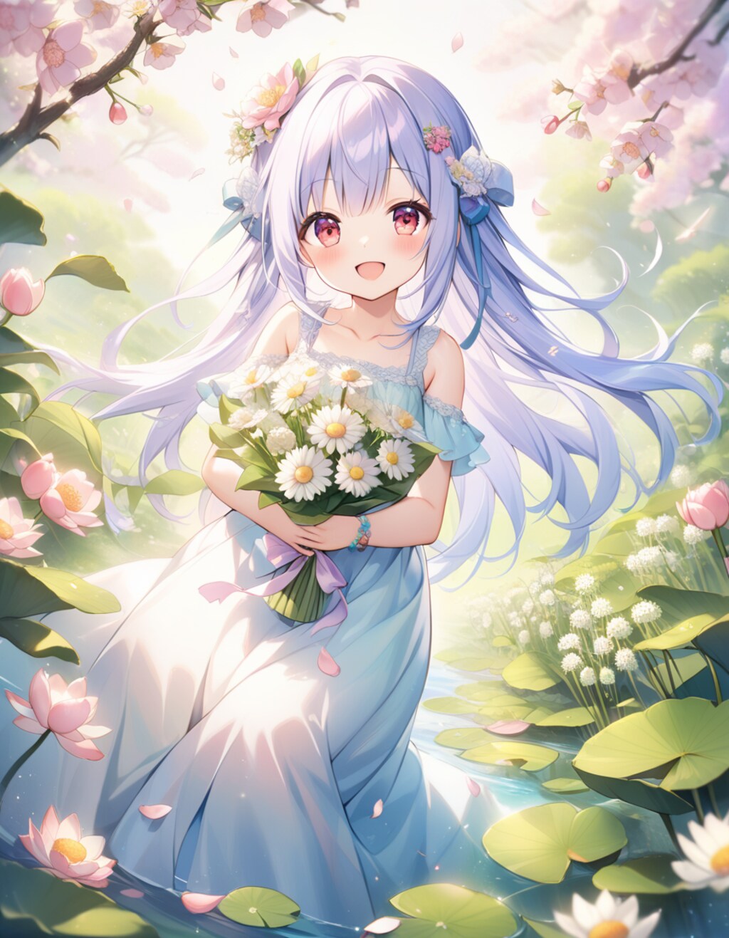 春の擬人化