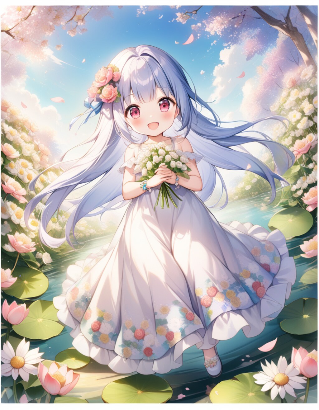 春の擬人化