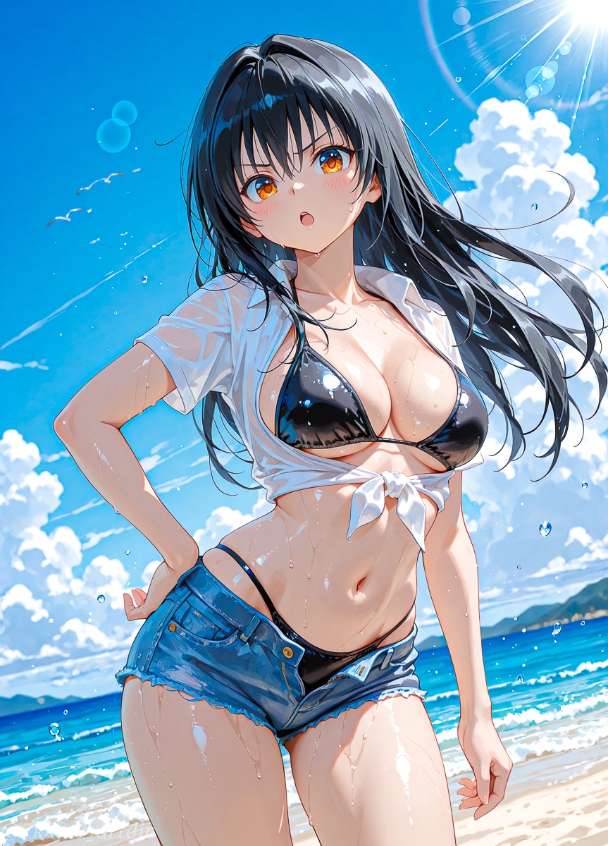 ビキニな古手川さん