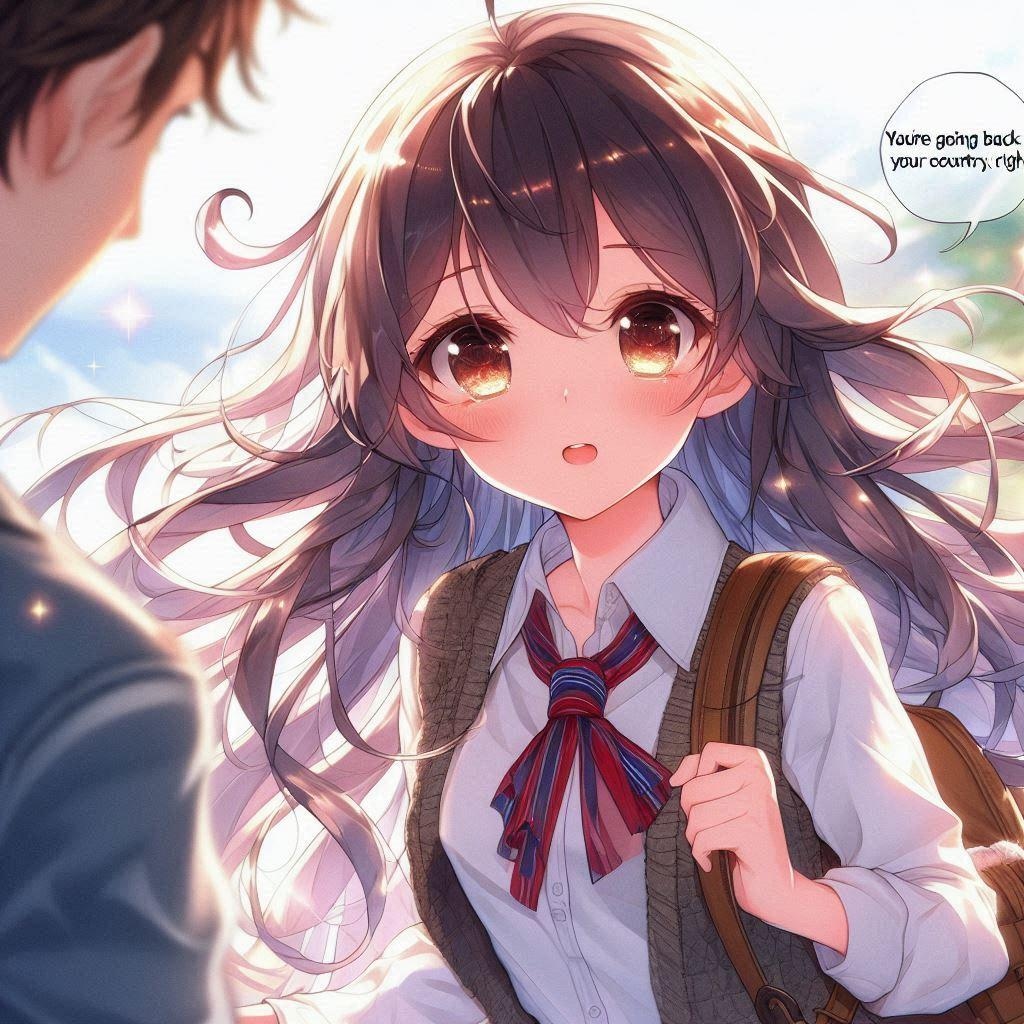 くにへかえるんだなと言う美少女