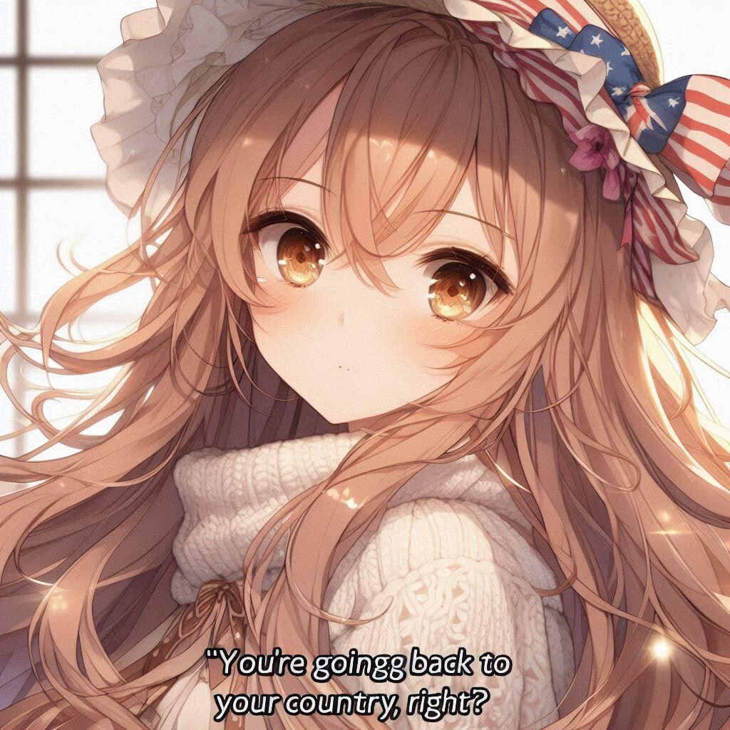 くにへかえるんだなと言う美少女