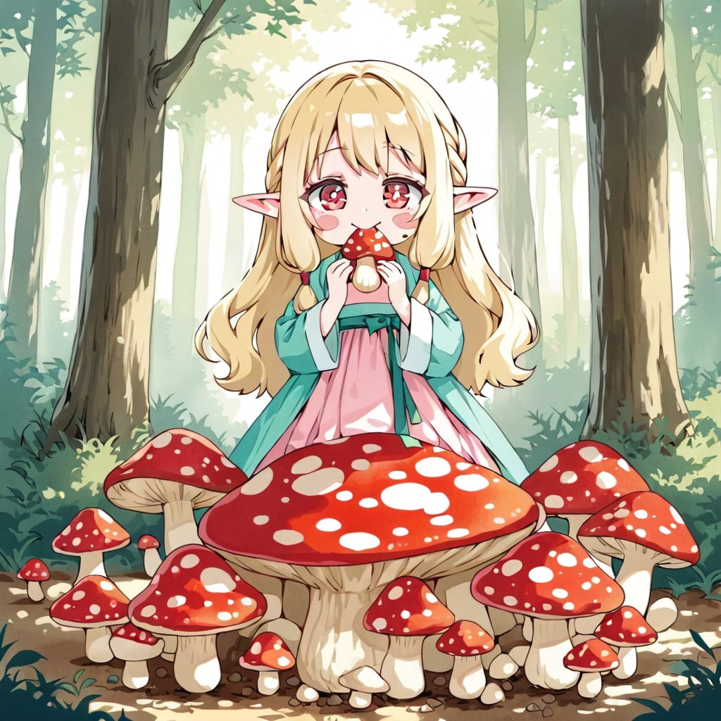 漢服エルフ