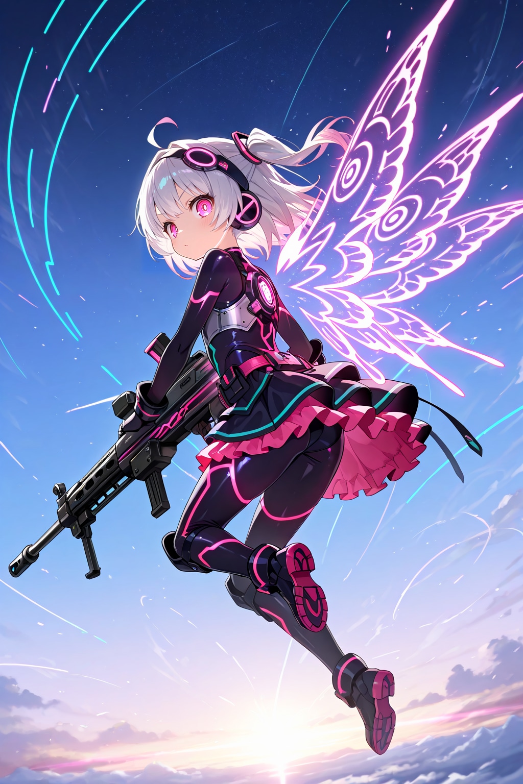 【実験】魔法少女 × 近未来兵士