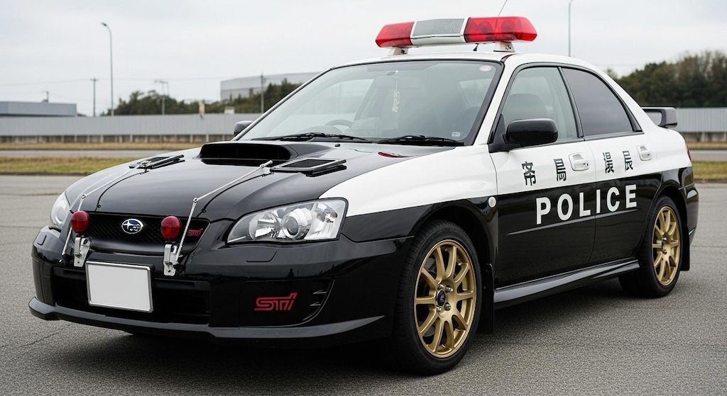 スバルインプレッサパトロールカー