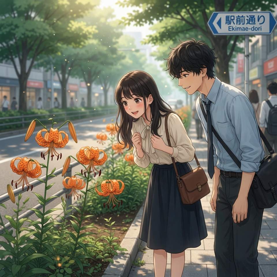 オニユリ | の人気AIイラスト・グラビア