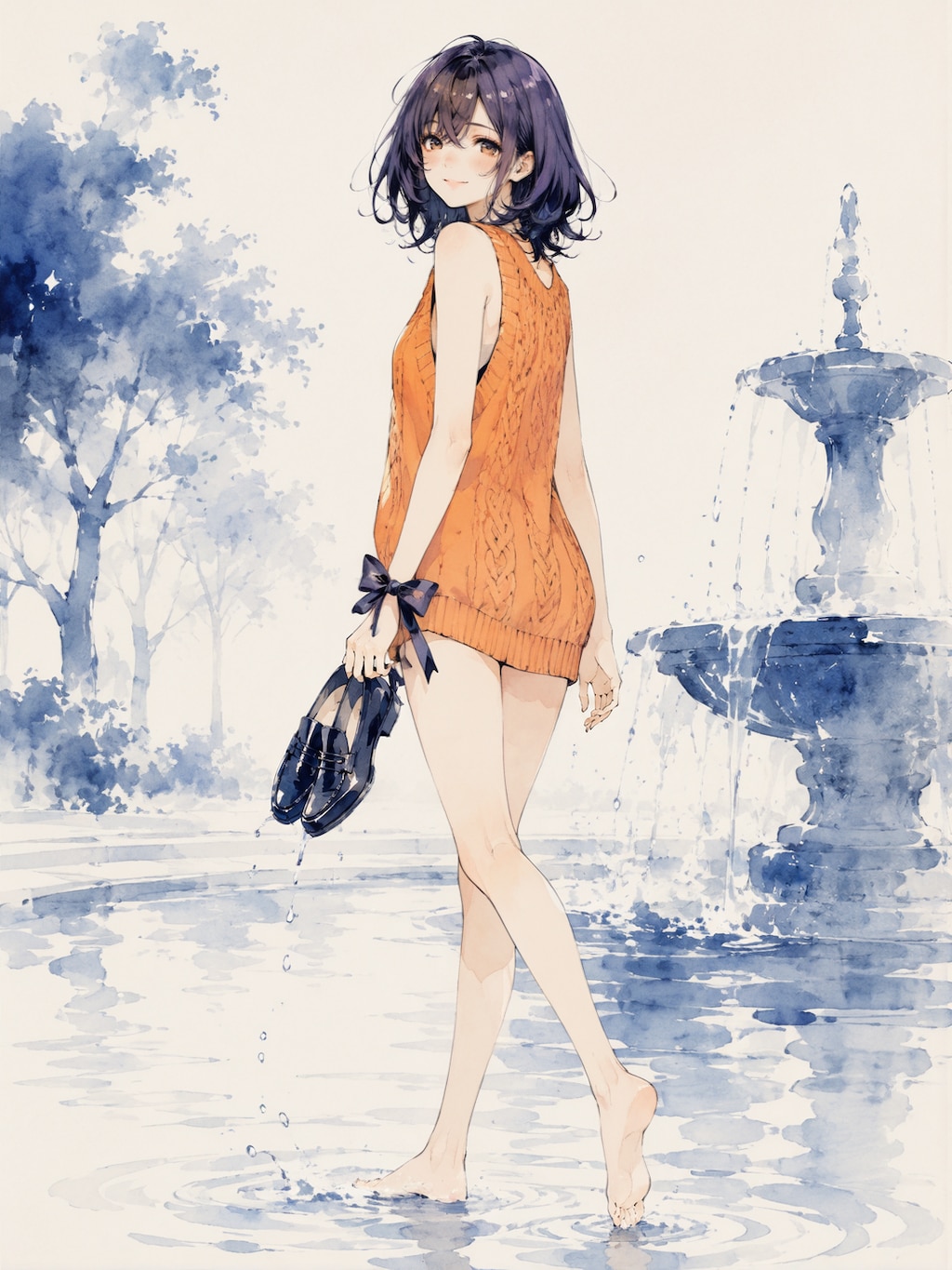 スリーブレスな制服