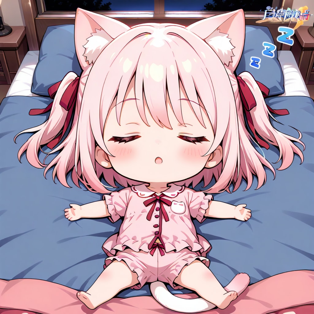 おやすみにゃん | の人気AIイラスト・グラビア