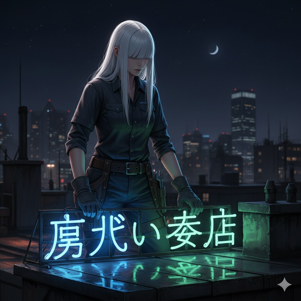 ネオンサインのおかわり