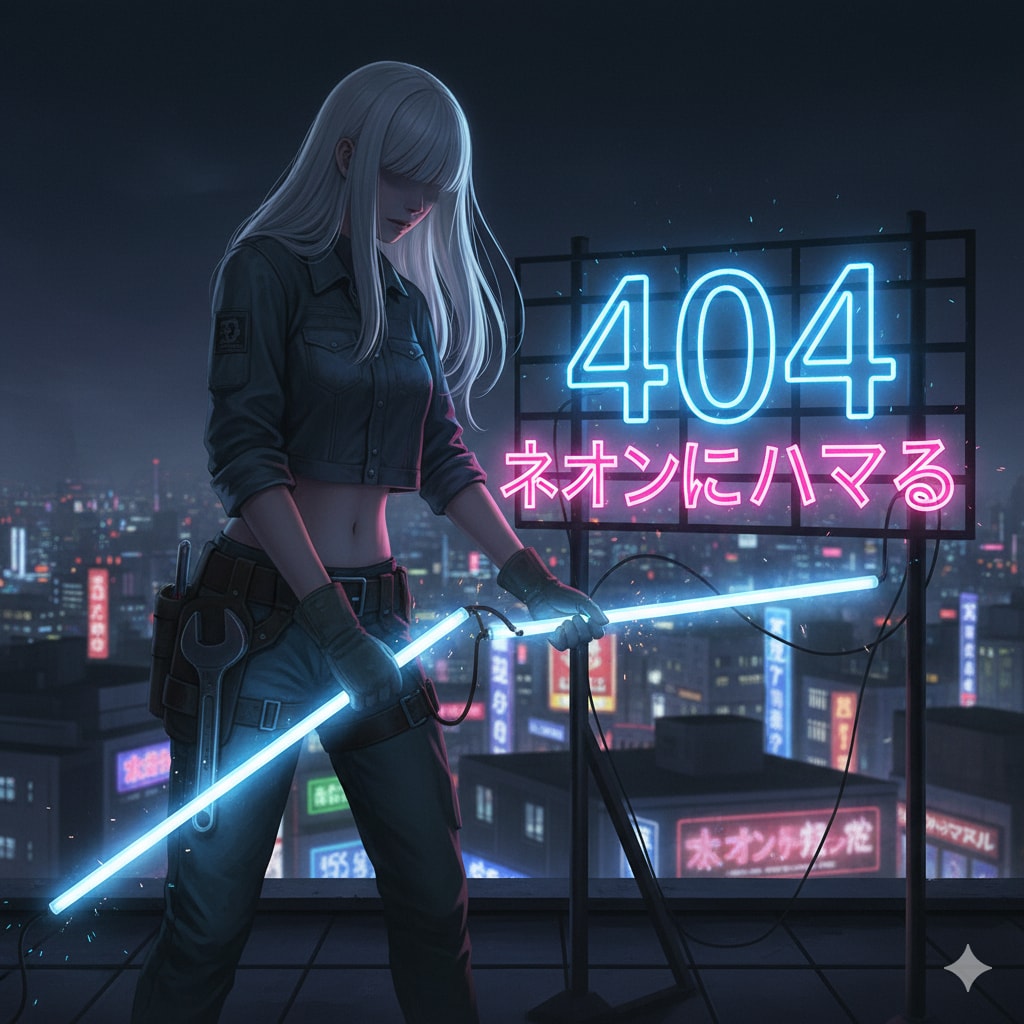 ネオンサインのおかわり