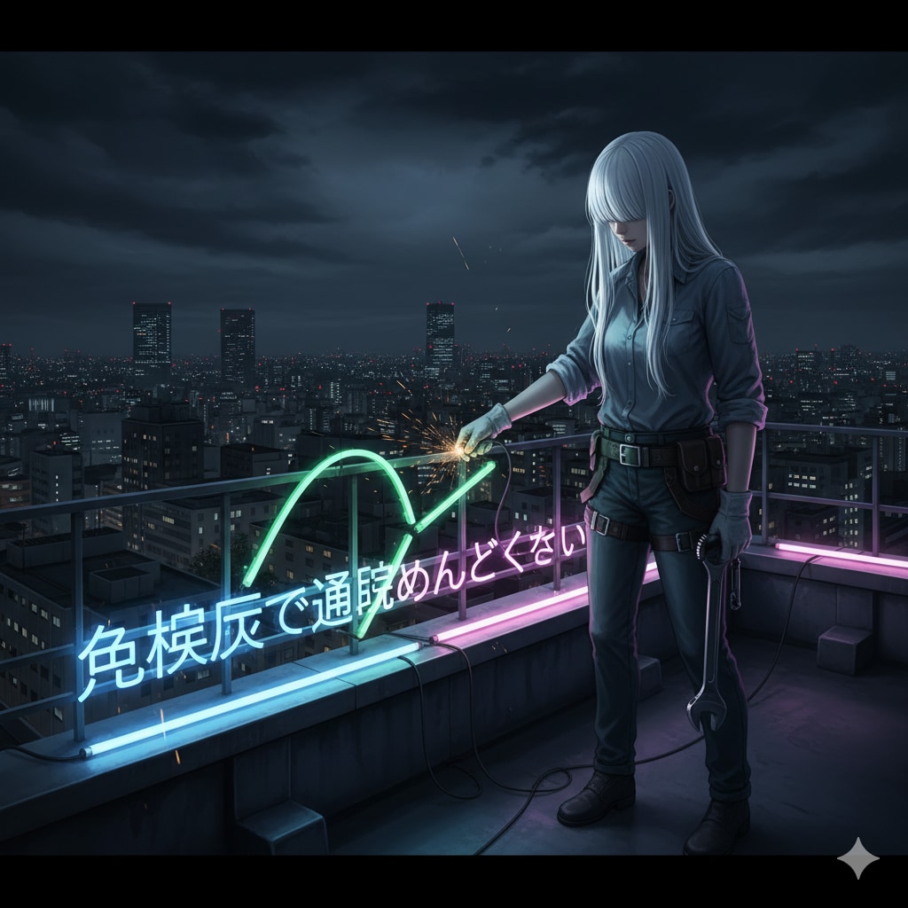 ネオンサインのおかわり