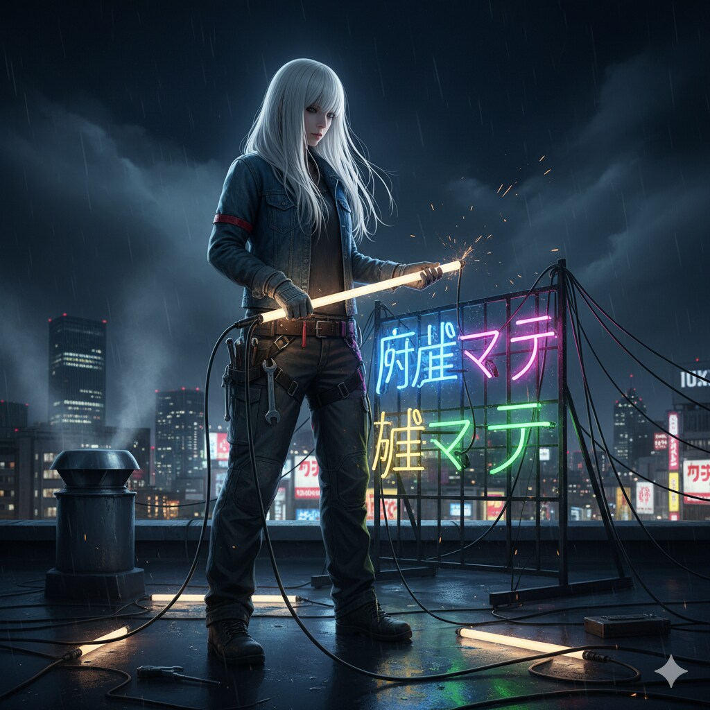 ネオンサインのおかわり