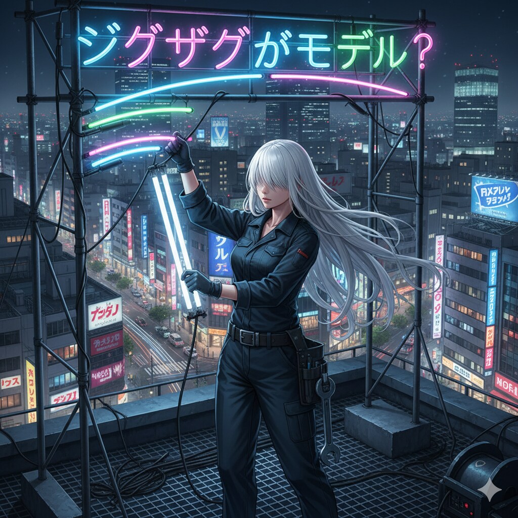 ネオンサインのおかわり