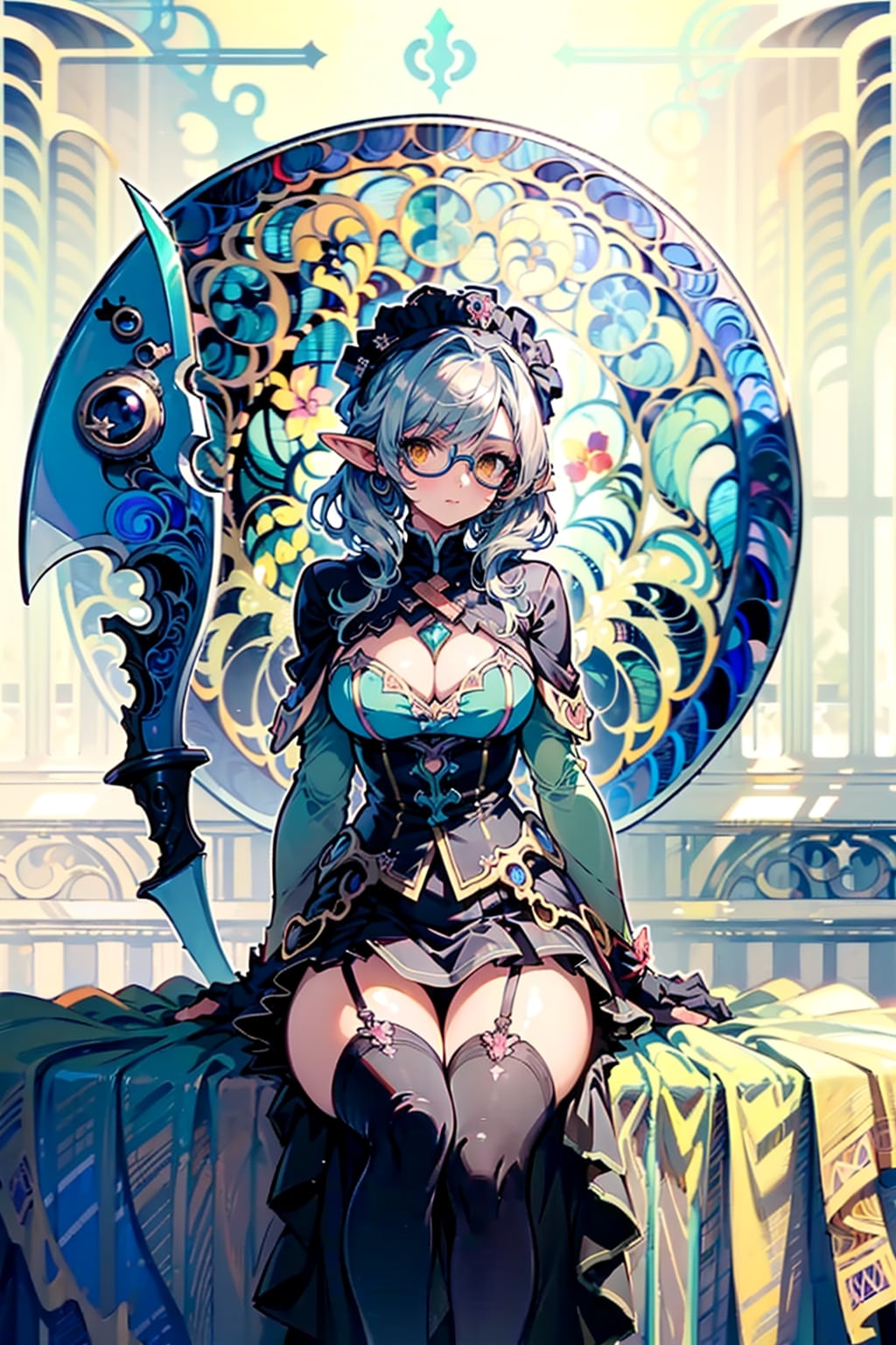 死神さん(ちょいミュシャ)