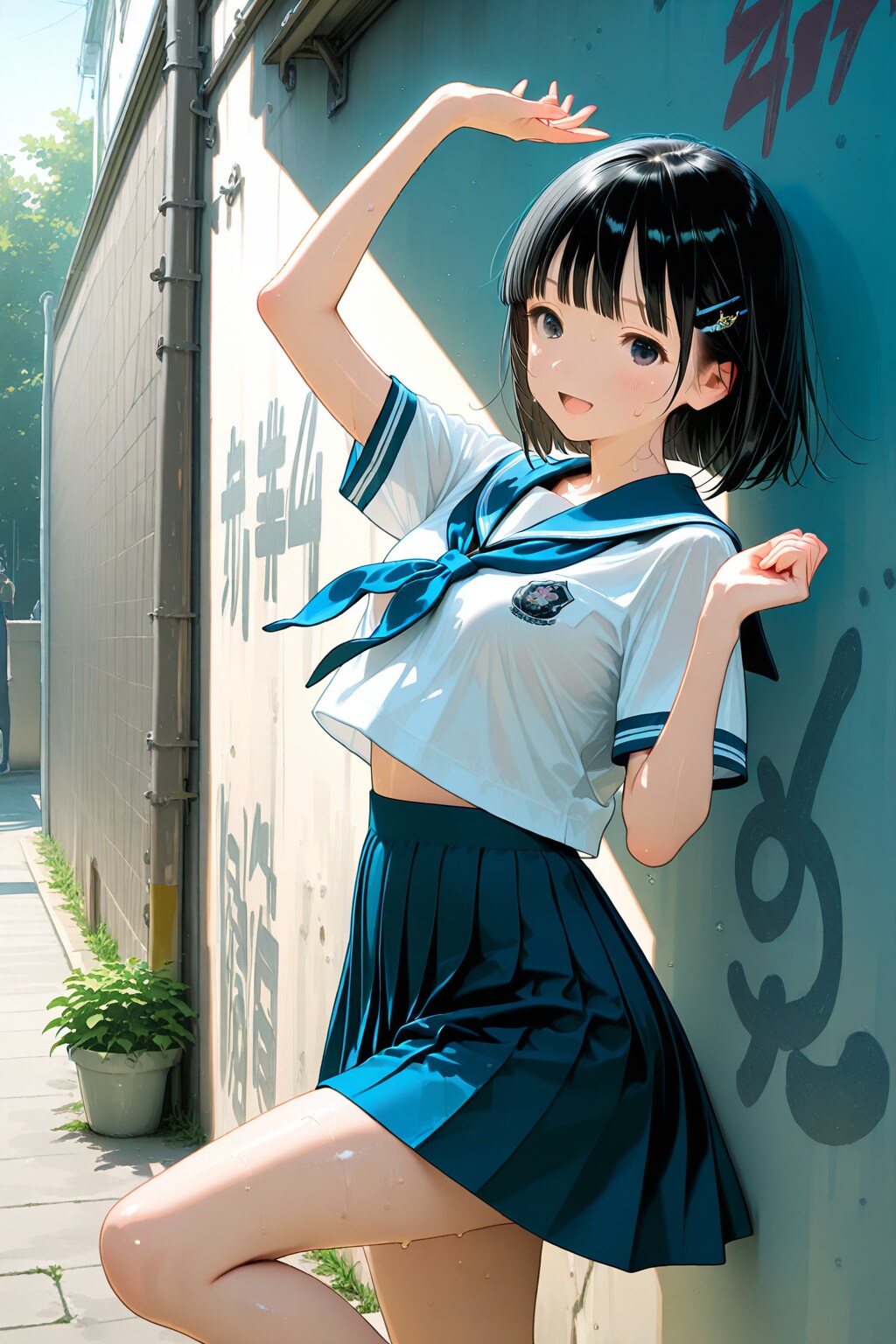 踊ってくれない妹ちゃん✨