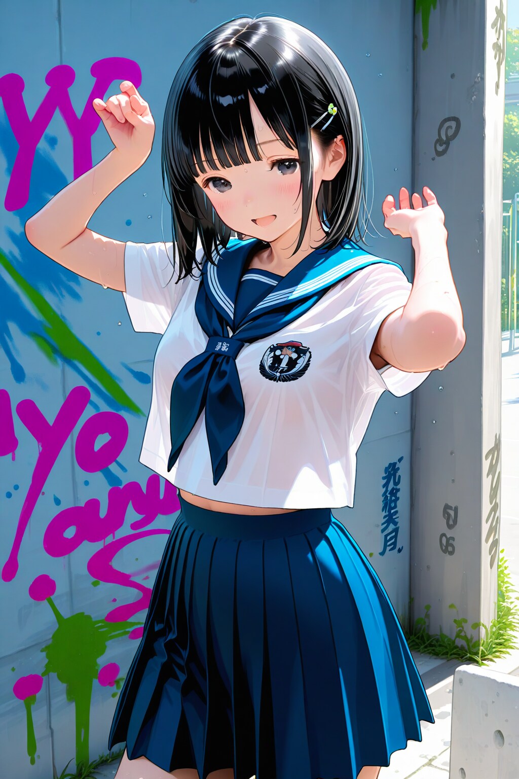 踊ってくれない妹ちゃん✨