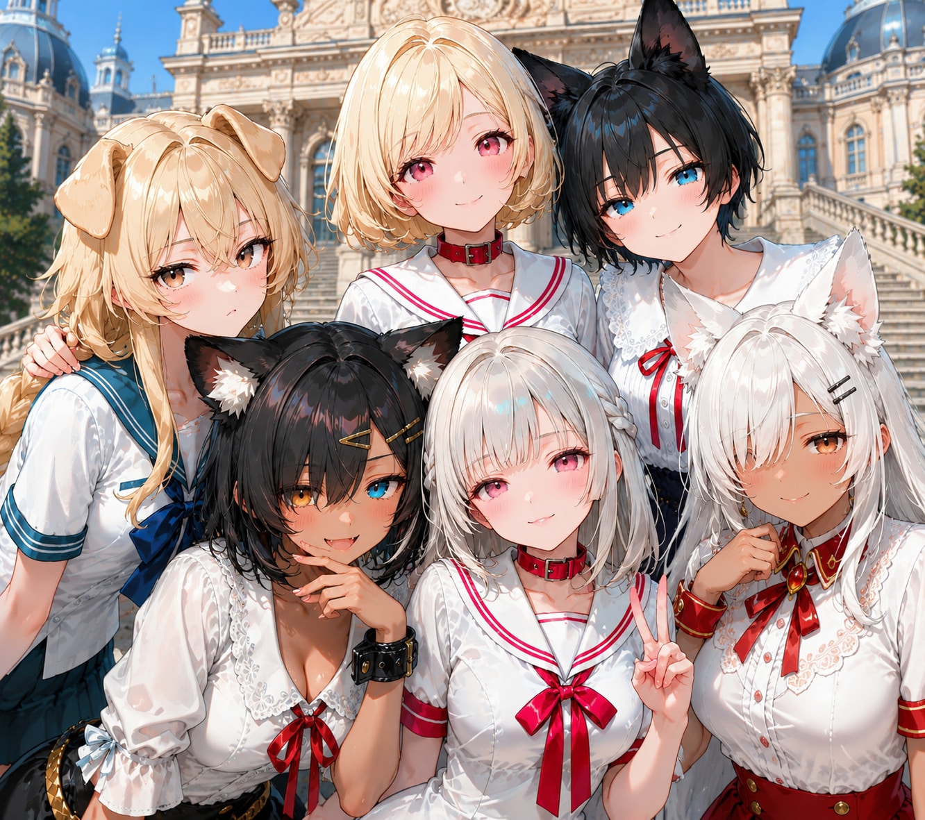 Armaさんとこの子と学生服コレクション
