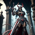 steampunk demon armor girl 8枚目