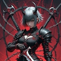 steampunk demon armor girl 6枚目
