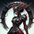 steampunk demon armor girl 10枚目