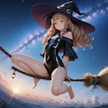 その他生成の魔女っ子 2枚目