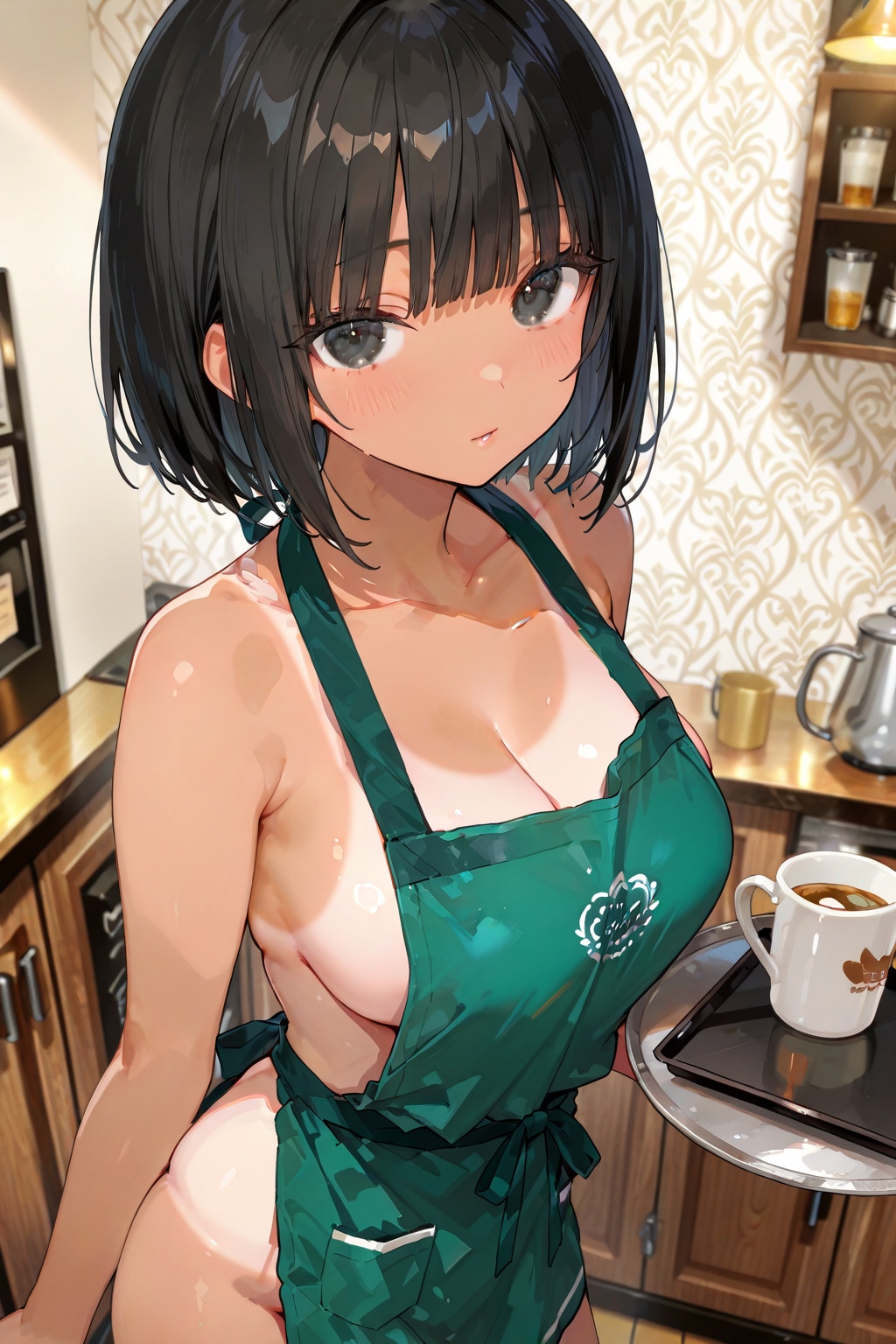 カフェのお手伝い