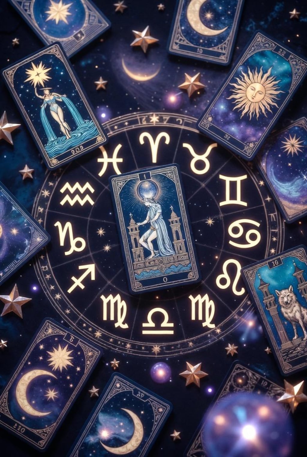 タロットと星座占い集