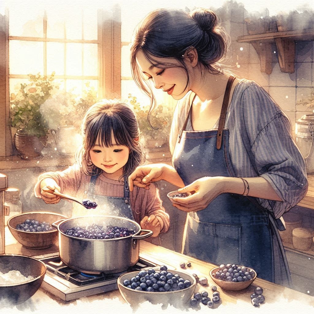 ブルーベリーケーキ