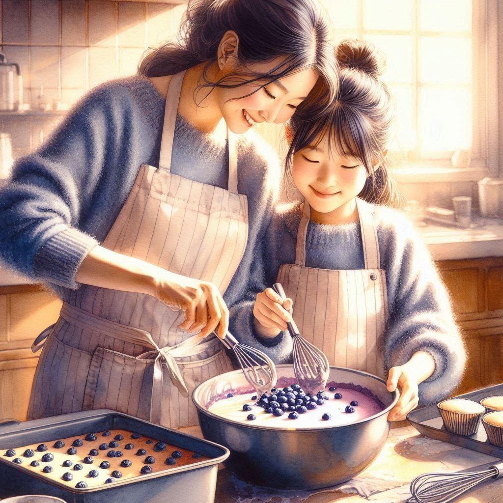 ブルーベリーケーキ