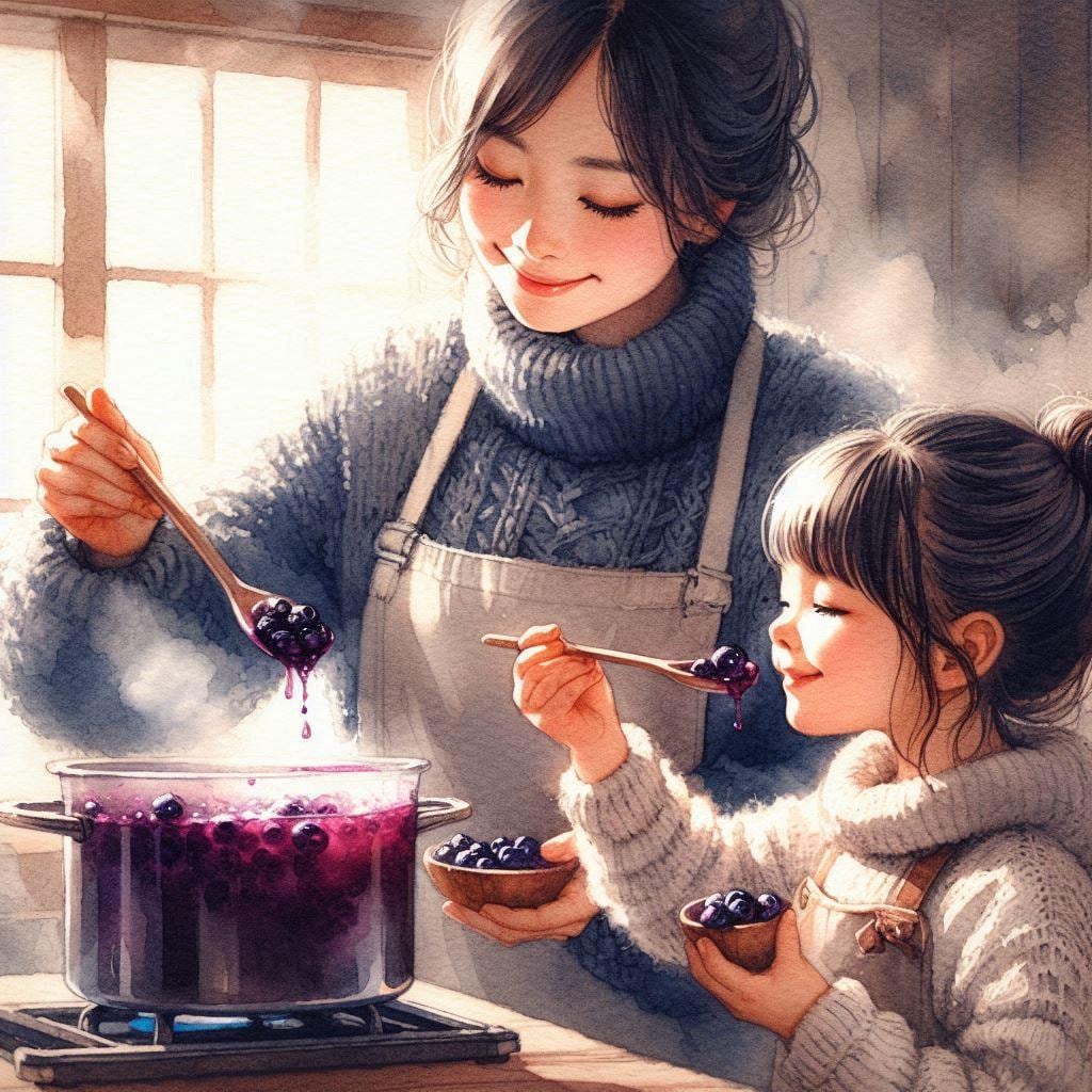 ブルーベリーケーキ