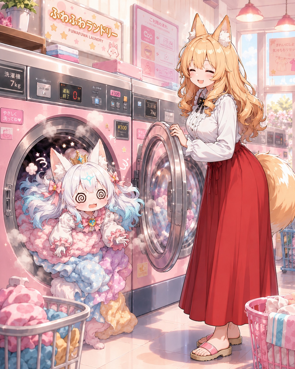 ５月２８日はコインランドリーの日