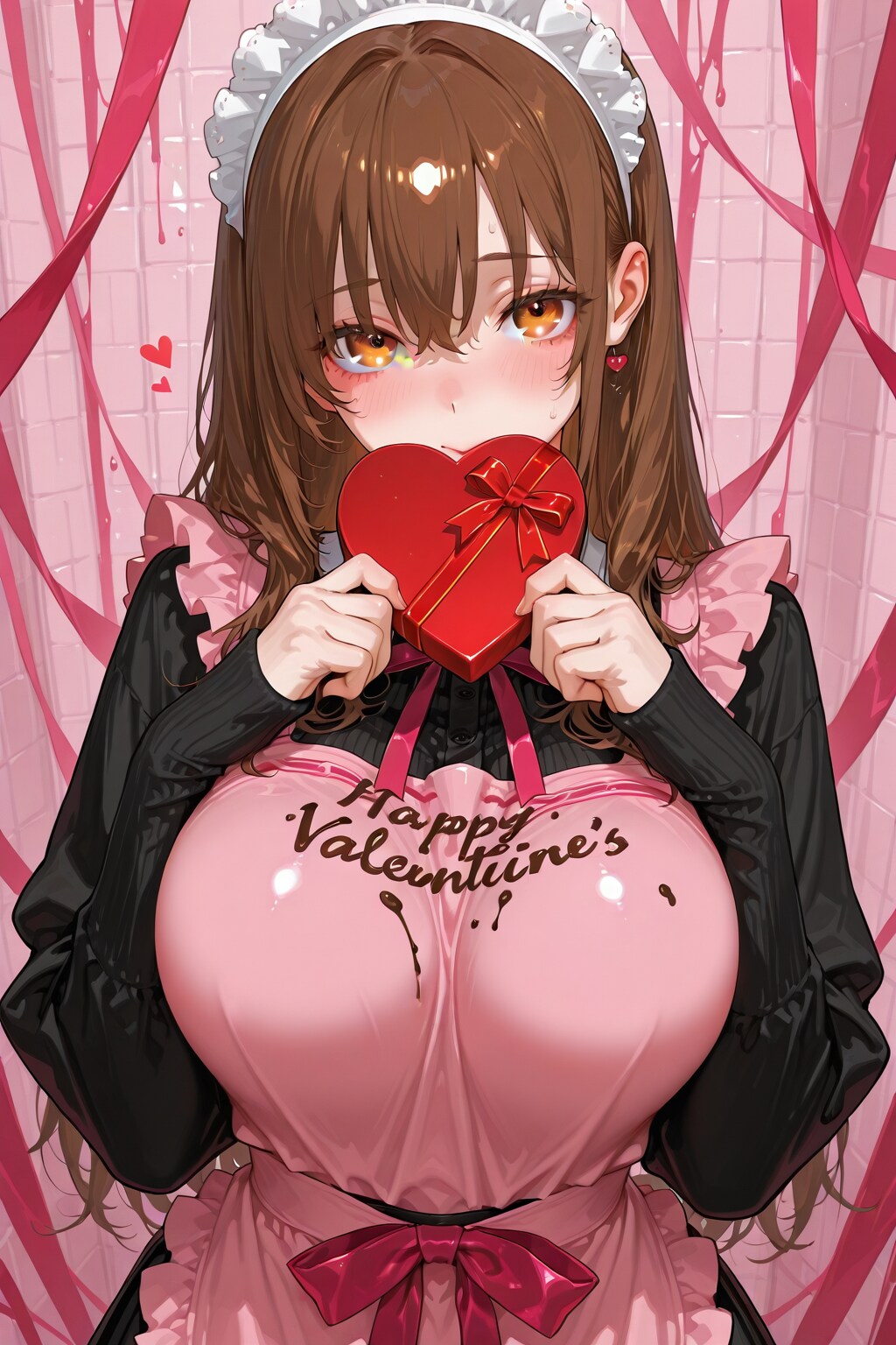 俺からのバレンタインチョコ、だよ💗 | の人気AIイラスト・グラビア