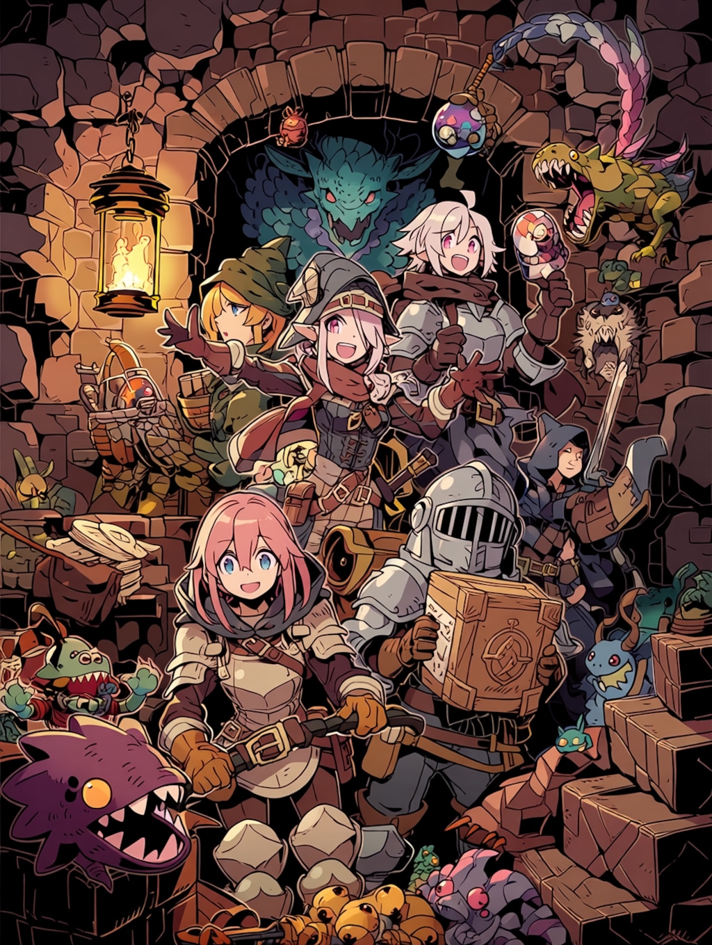 みんなで楽しくダンジョン探索！