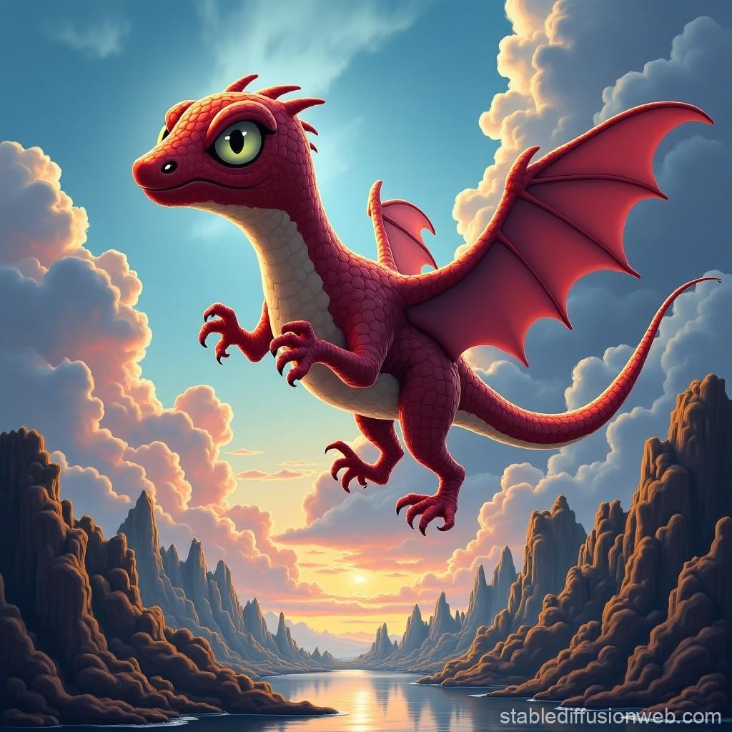 子供のドラゴン