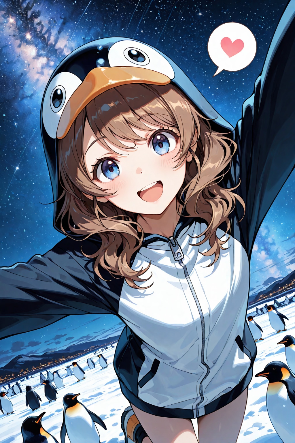 南極で任務中の脇役ちゃん(企画参加)