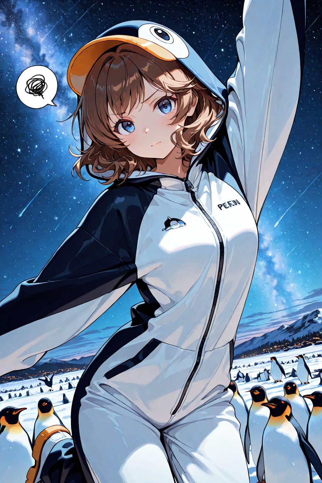 南極で任務中の脇役ちゃん(企画参加)