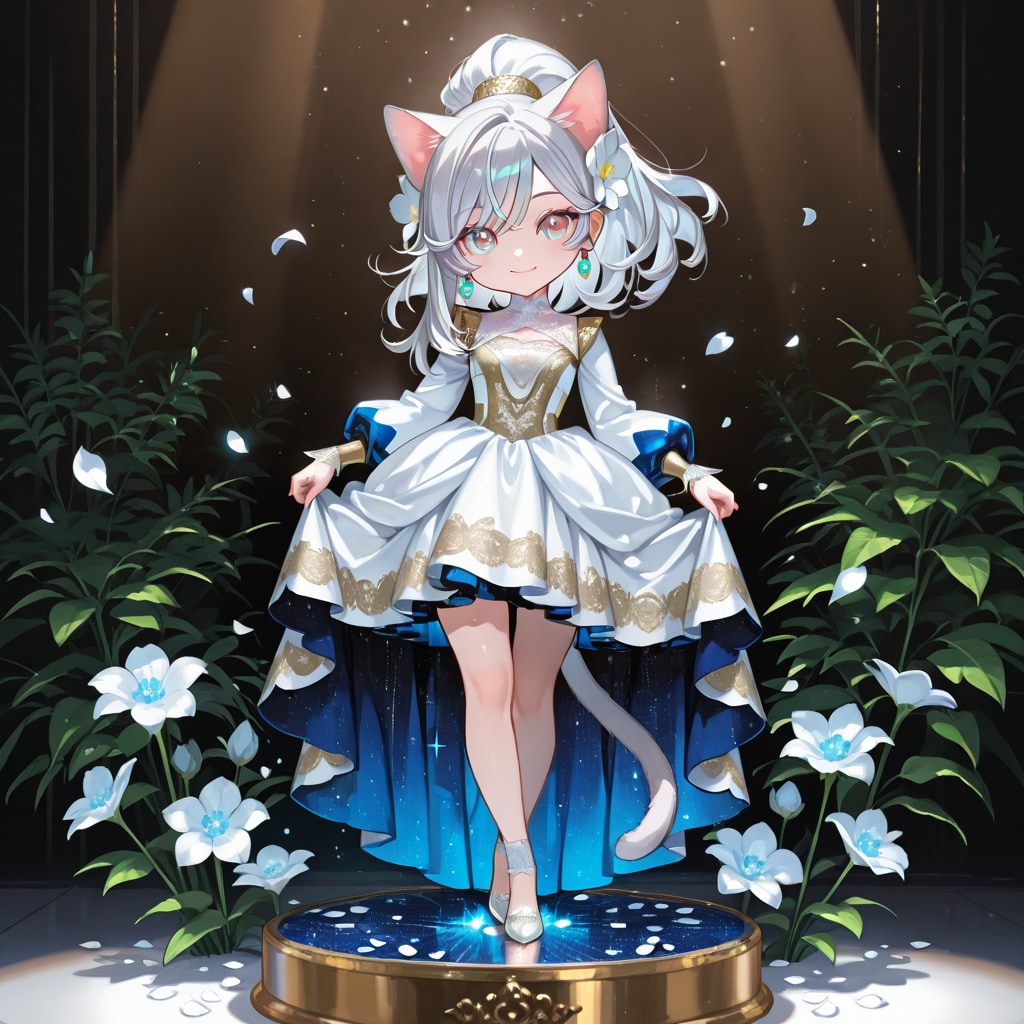 ちび猫ちゃんの舞台デビュー | の人気AIイラスト・グラビア