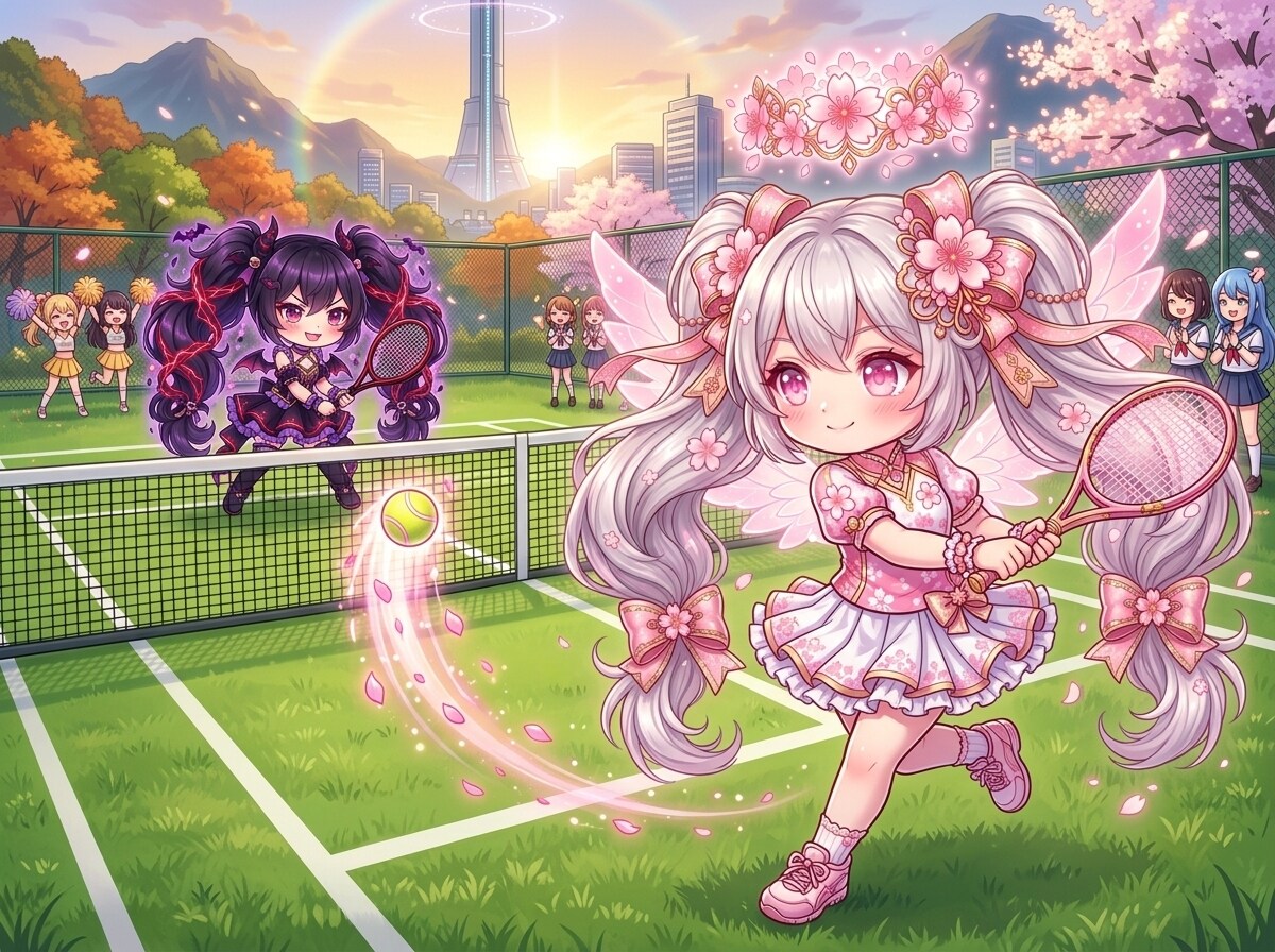 ルミ姫VSヴェル妃 | の人気AIイラスト・グラビア