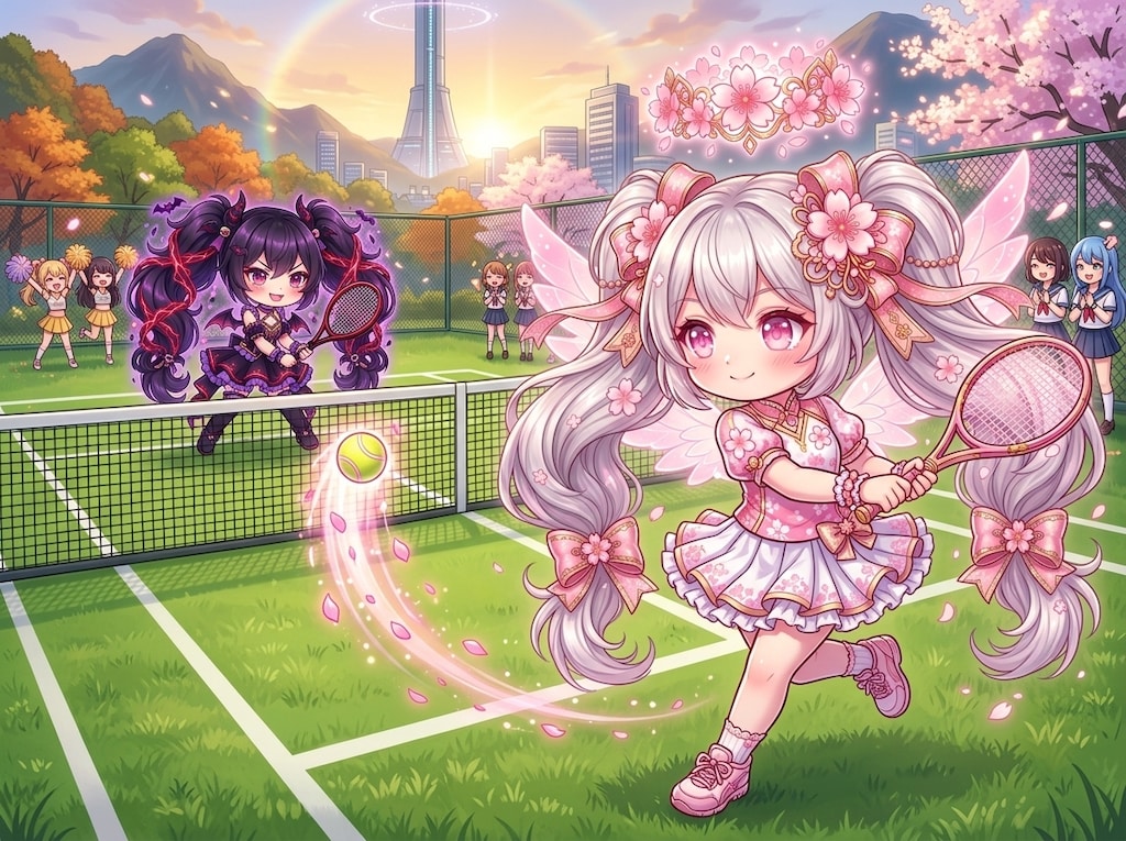 ルミ姫VSヴェル妃