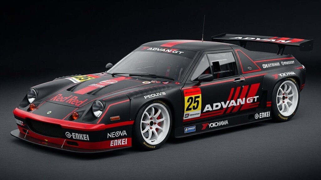 アドバンロータスヨーロッパレーシングカー