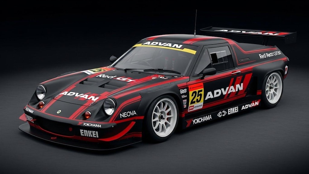 アドバンロータスヨーロッパレーシングカー