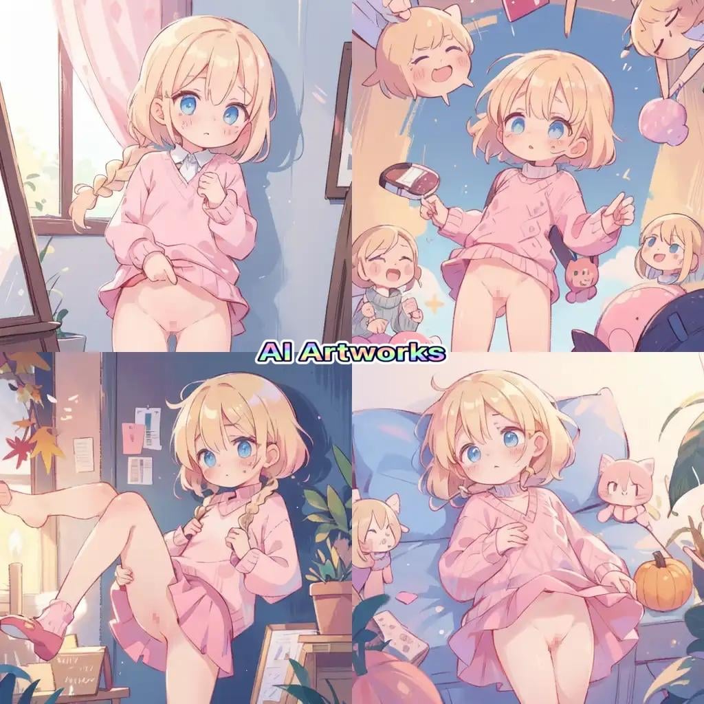 PixAI生成　R-18絵まとめ　カワイイ系