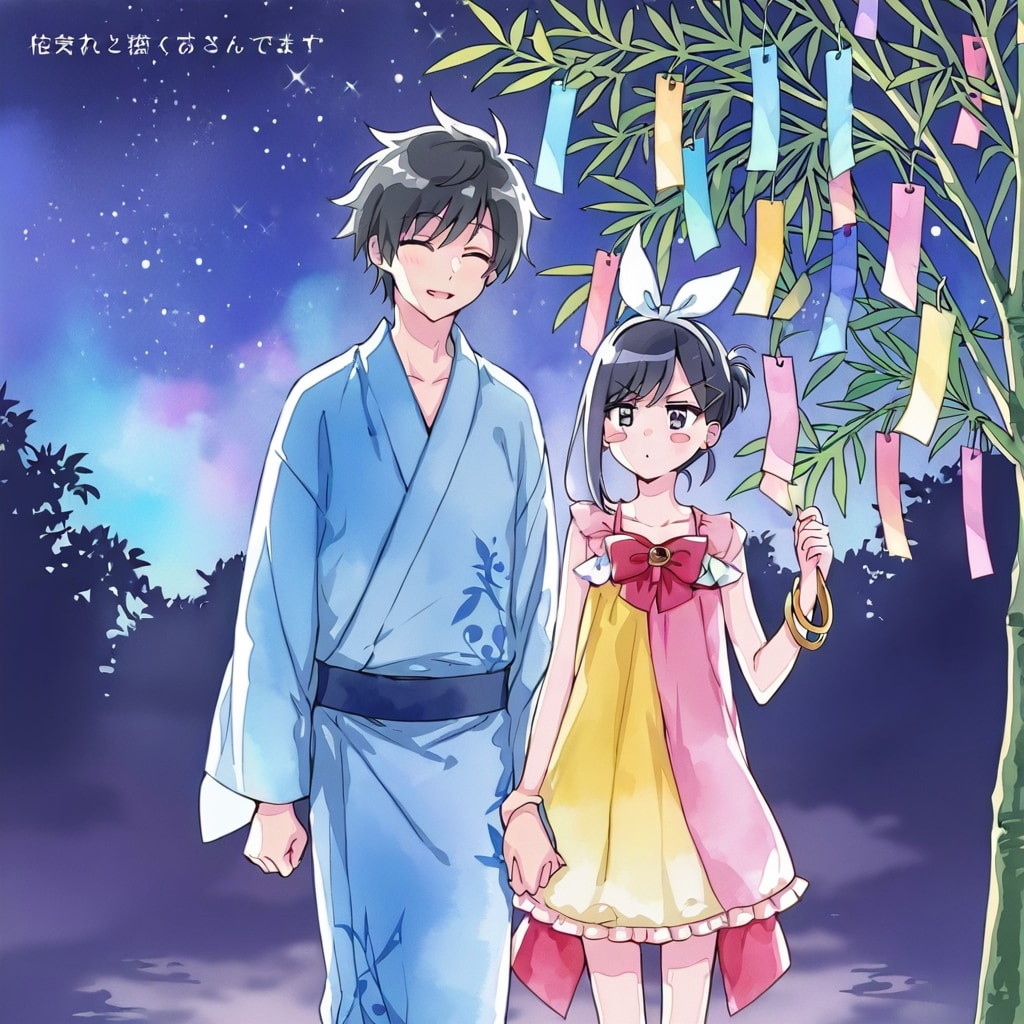 七夕カップル